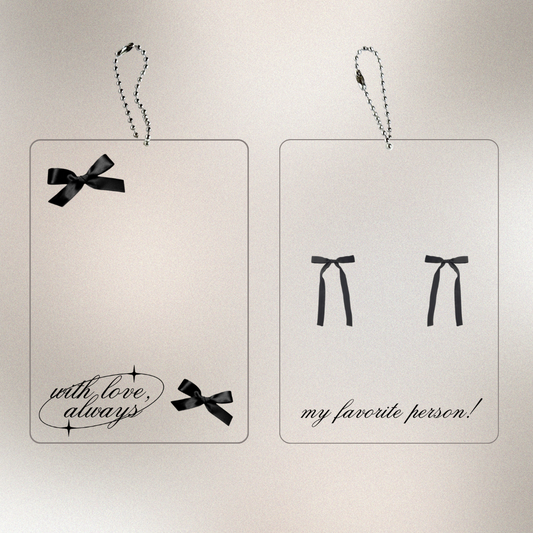 With love, always - Double Sided Photocard Holder