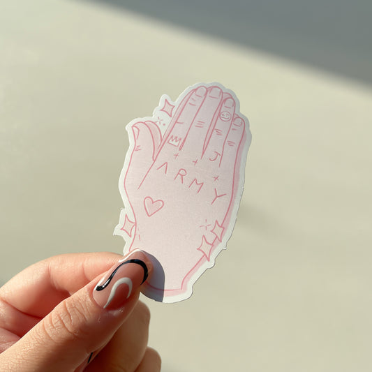 Jungkook Hands Sticker
