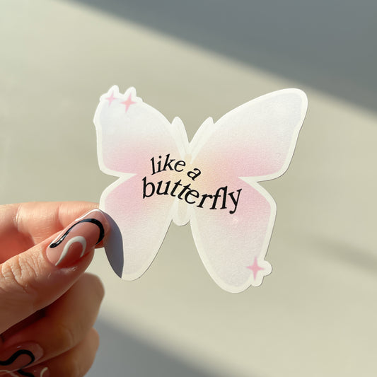 Butterfly Gradient Sticker